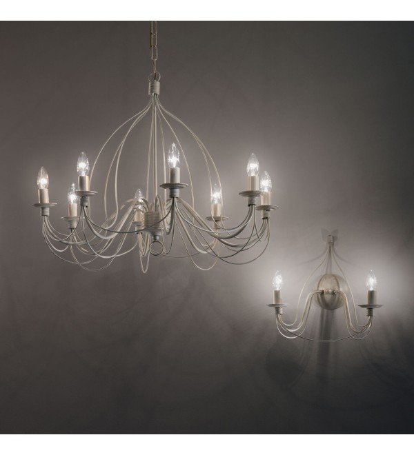 Люстра подвесная Ideal Lux Corte SP5 Ржавый E14 057187