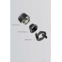 Светильник встраиваемый Ideal Lux Dynamic Source 15W 4000K LED Черный 208596