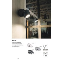 Светильник уличный Ideal Lux Xeno AP1 Серый GU10 129471
