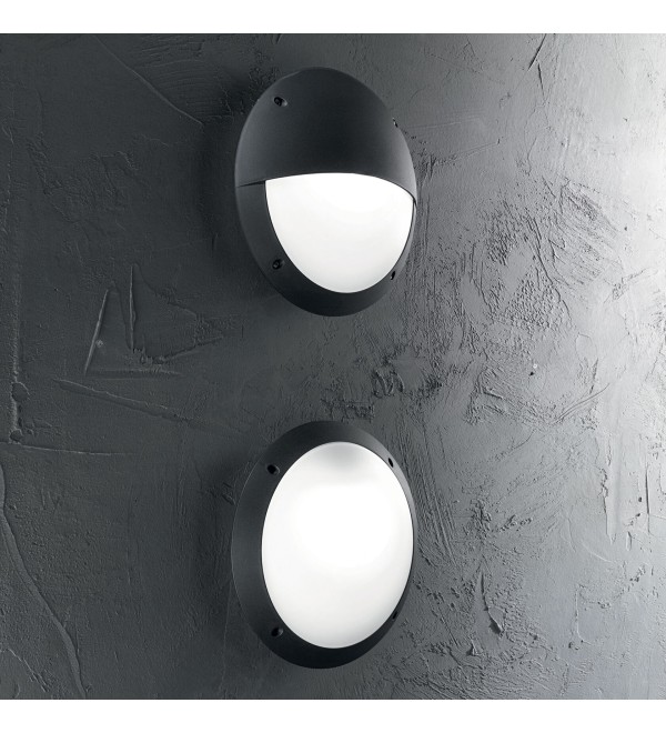 Светильник уличный настенный Ideal Lux Polar-2 AP1 Черный E27 096698