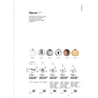 Светильник подвесной Ideal Lux Nemo SP1 D20 Хром E27 250304