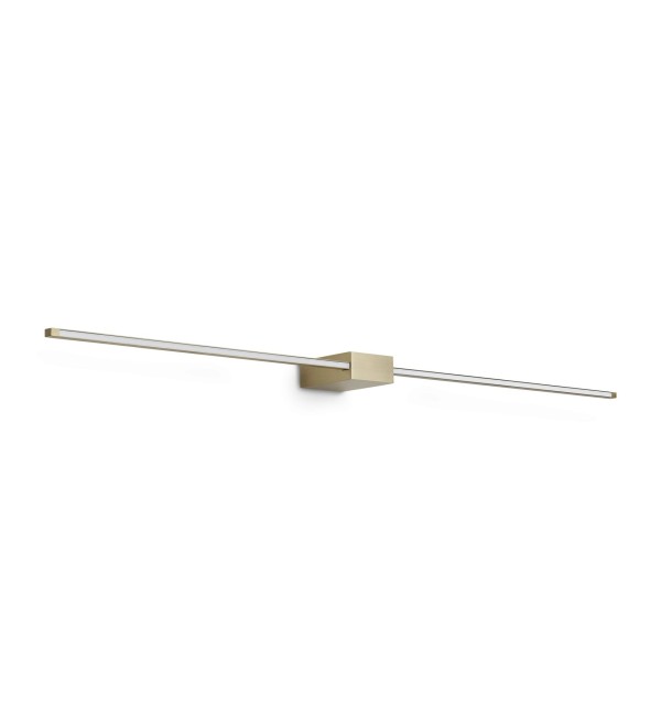 Светильник настенный Ideal Lux Essence AP Square D115 Luce Dir. 3000K Латунь 371726