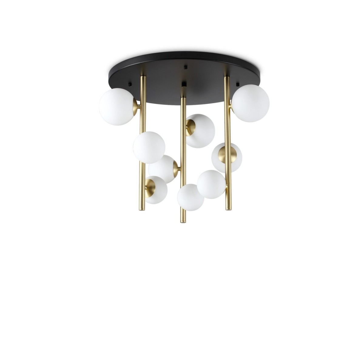 Люстра потолочная Ideal Lux Perlage PL9 Белый G9 32842