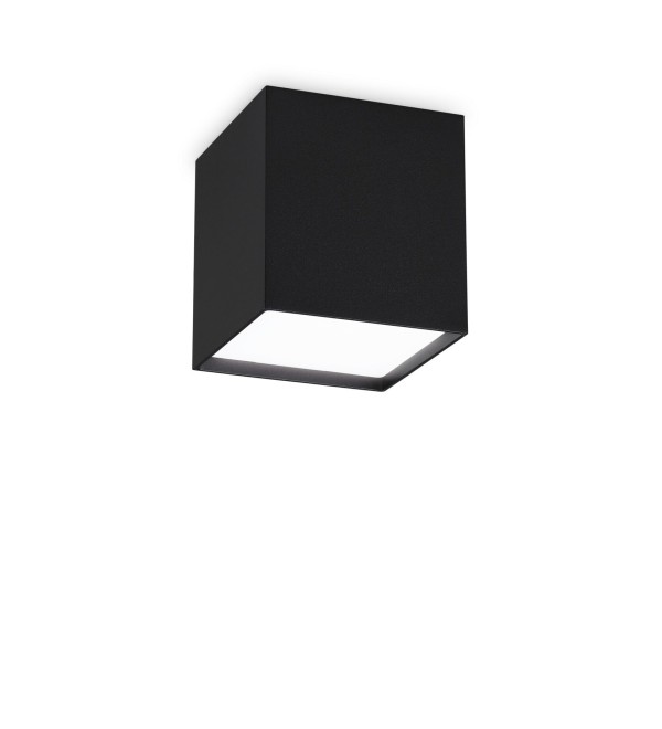 Светильник потолочный Ideal Lux Kubiko PL Черный 3000К LED 303314