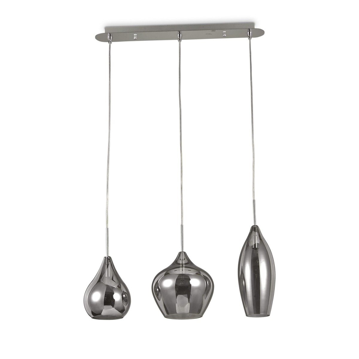 Люстра подвесная Ideal Lux Soft SP3 Серый E14 111865