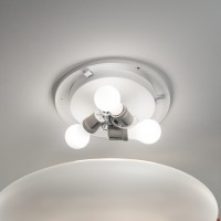 Люстра потолочная Ideal Lux Smarties PL3 D60 Белый E27 032023