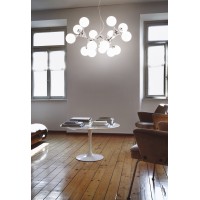 Люстра подвесная Ideal Lux Nodi SP9 Белый E14 082059