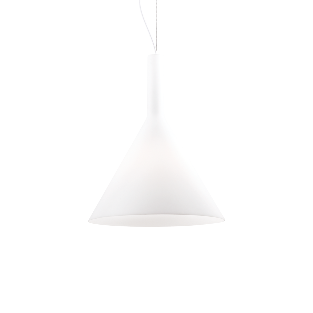 Светильник подвесной Ideal Lux Cocktail SP1 Big Белый E27 074313