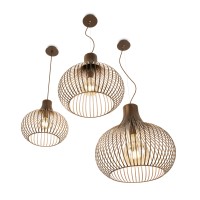 Светильник подвесной Ideal Lux Onion SP1 D23 Коричневый E27 205281