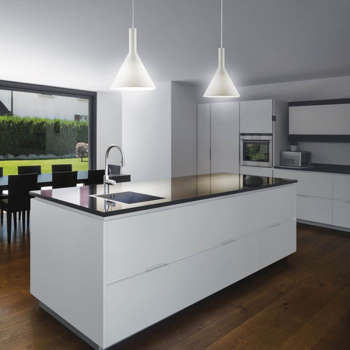 Светильник подвесной Ideal Lux Cocktail SP3 Белый E14 074245