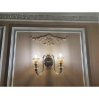 Светильник настенный Ideal Lux Strauss AP2 Золото E14 140599