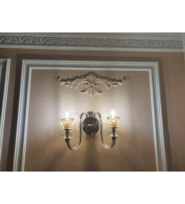 Светильник настенный Ideal Lux Strauss AP2 Золото E14 140599