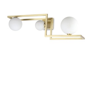 Люстра потолочная Ideal Lux Angolo PL3 Латунь G9 284330