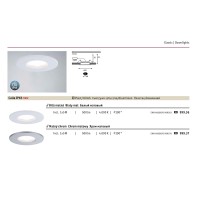Светильник встраиваемый Paulmann Calla Белый 4000К LED 99936