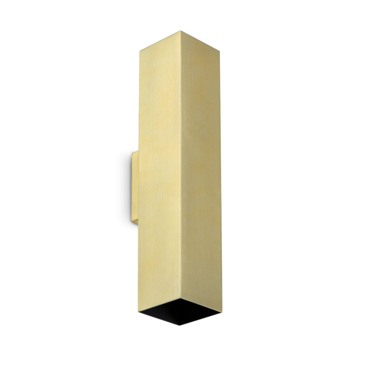 Светильник настенный Ideal Lux Look AP2 Square D60 H300 Латунь GU10 370439