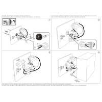 Светильник уличный Ideal Lux Tetris-1 AP1 Кофе G9 213323
