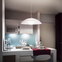 Светильник подвесной Ideal Lux Lana SP1 Белый / Трафаретная печать E27 068169