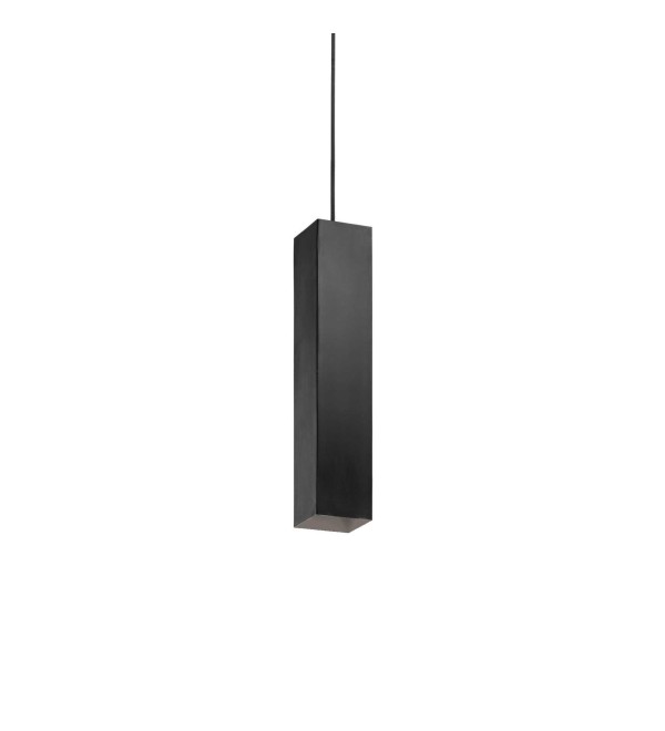Светильник подвесной Ideal Lux Look SP01 Square D6.0 H040 Черный GU10 126913