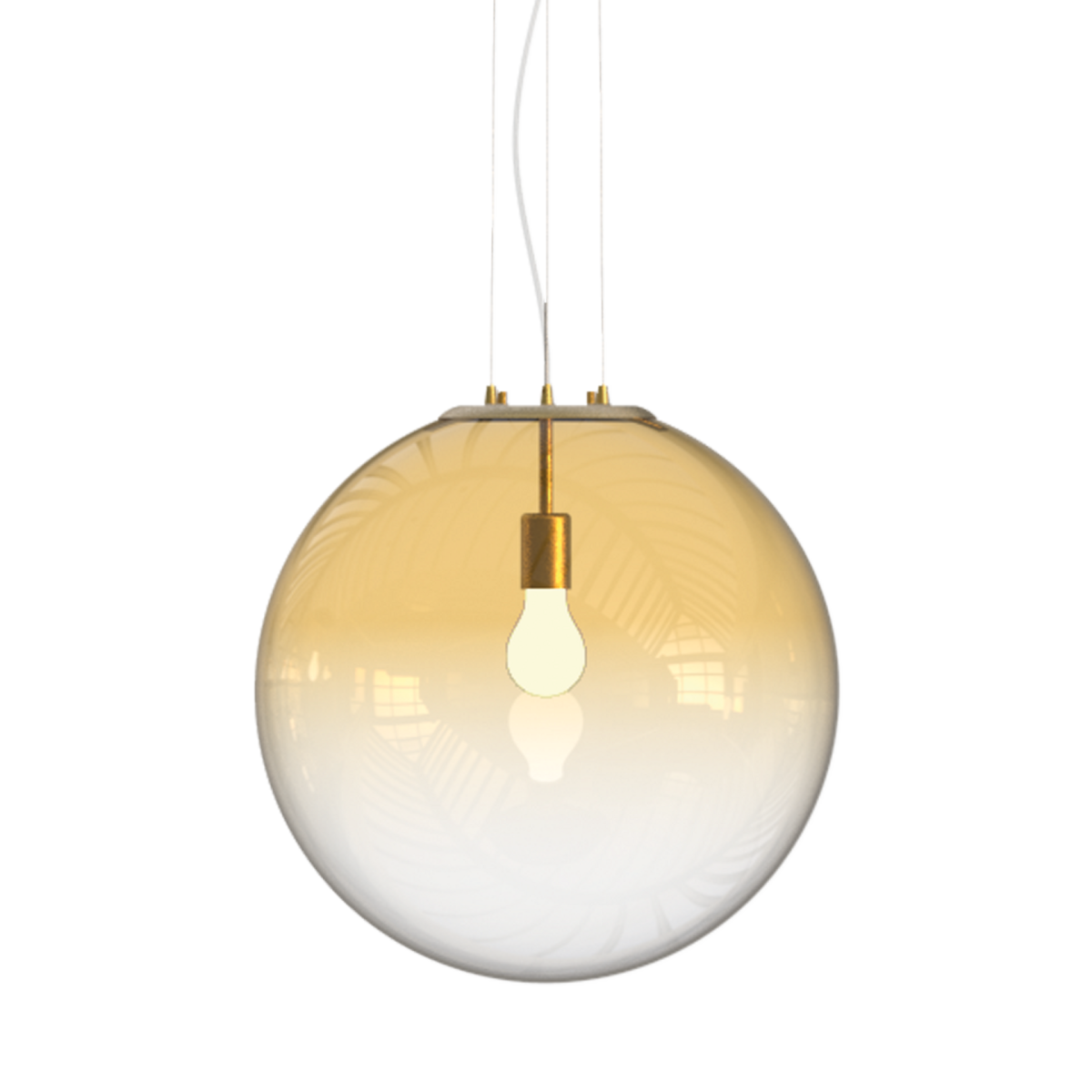 Светильник подвесной Ideal Lux MAPA CLEAR SP1 D50 AMBRA макс.1x42Вт E27 346571