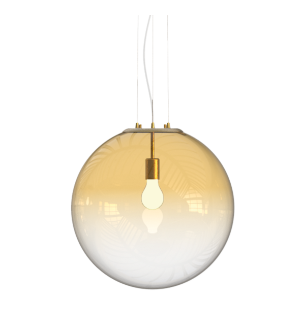 Светильник подвесной Ideal Lux MAPA CLEAR SP1 D50 AMBRA макс.1x42Вт E27 346571