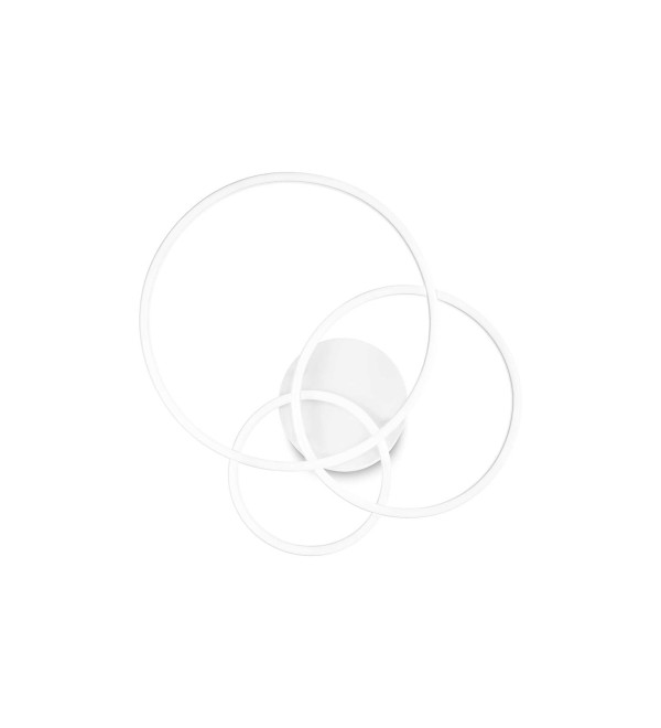 Люстра потолочная Ideal Lux Frame PL Сerchio Белый 3000К 255019