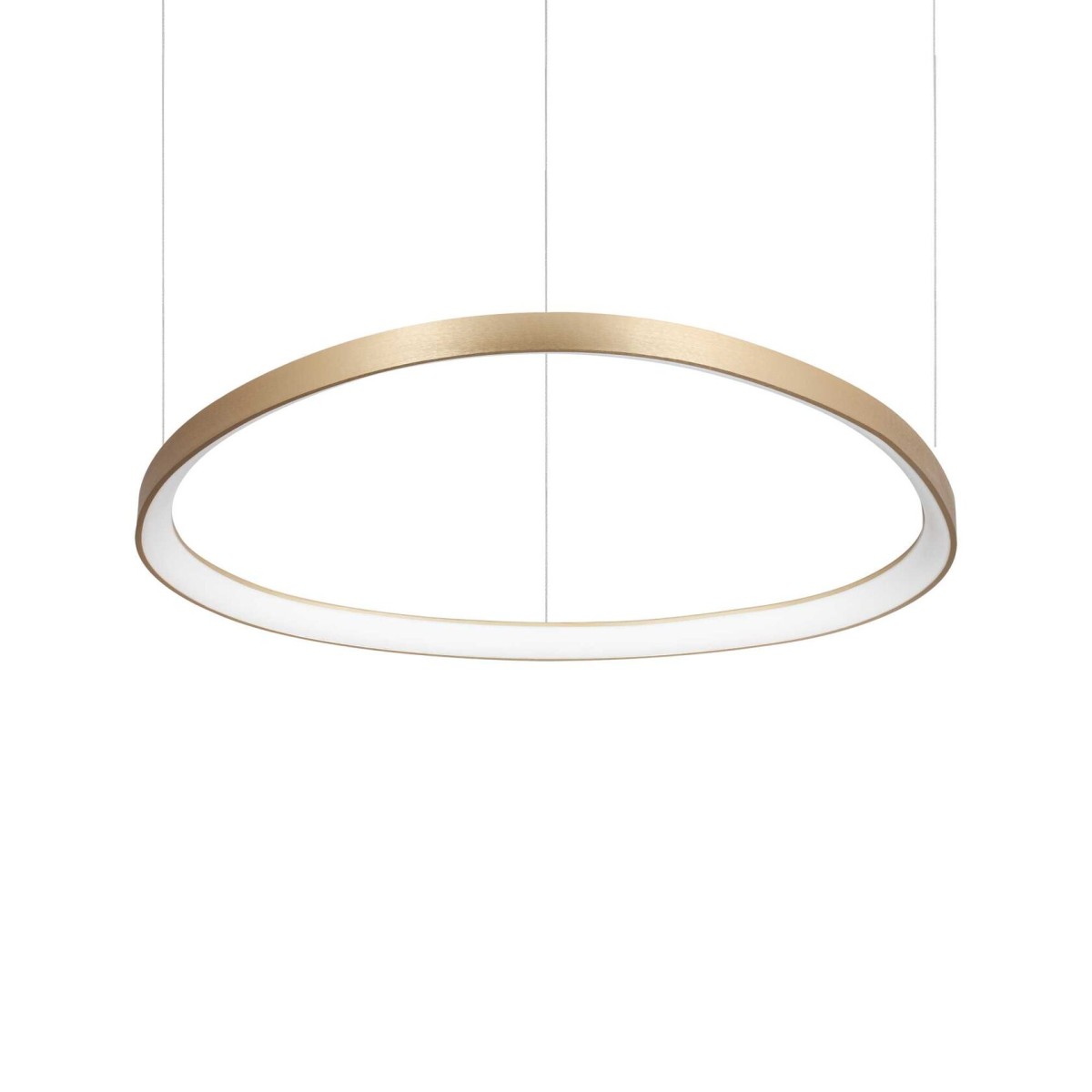 Люстра подвесная Ideal Lux Gemini SP D081 On-Off 3000K Латунь LED 269849