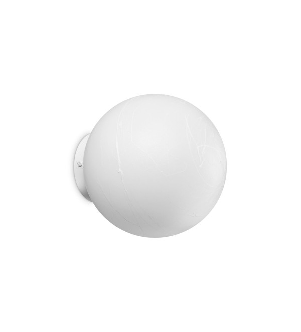Светильник настенный Ideal Lux Carta AP1 D20 Белый E27 317106