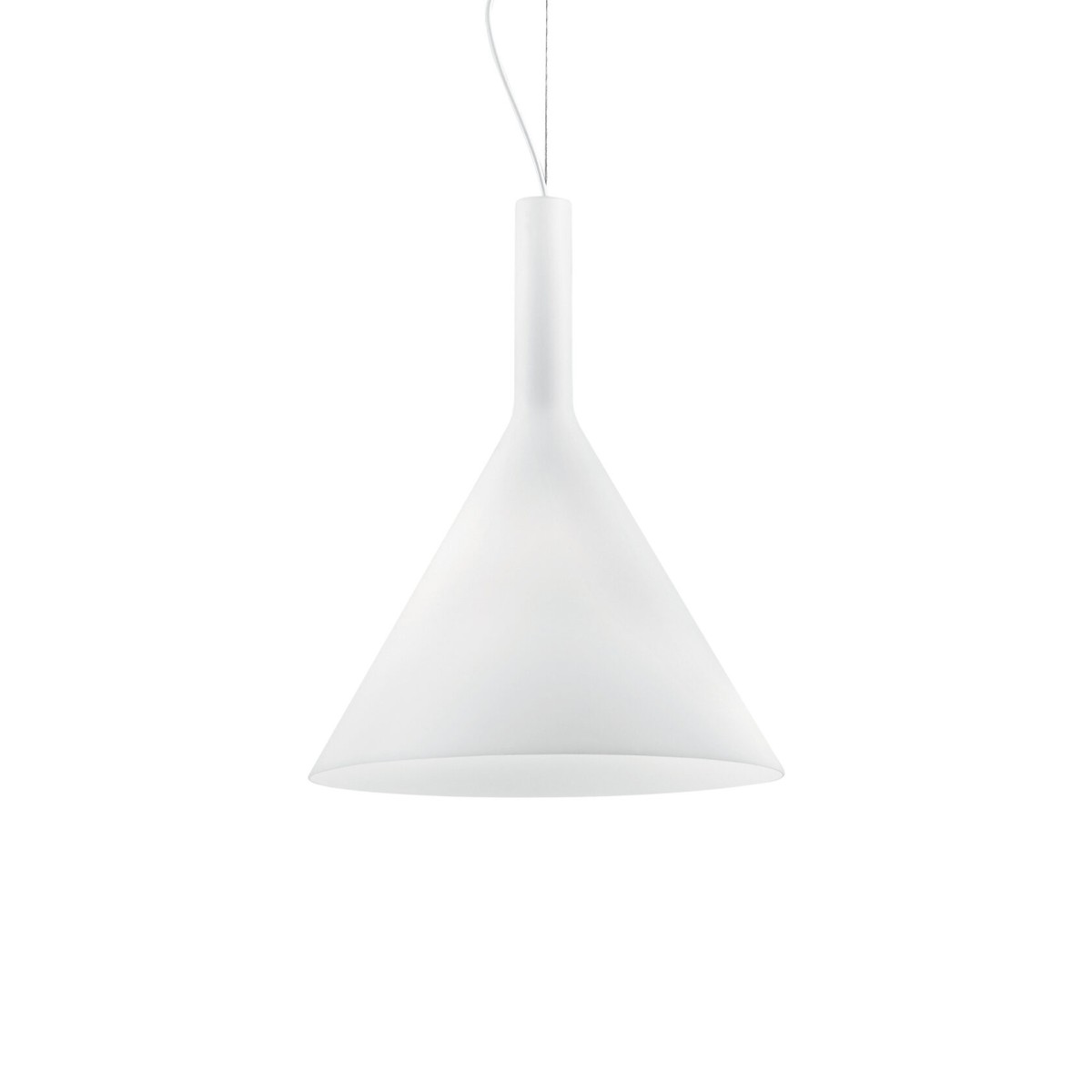 Светильник подвесной Ideal Lux Cocktail SP1 Big Белый E27 074313