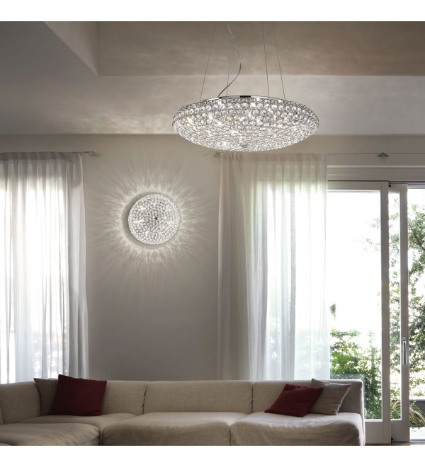 Люстра потолочная Ideal Lux King PL5 Золото G9 073187
