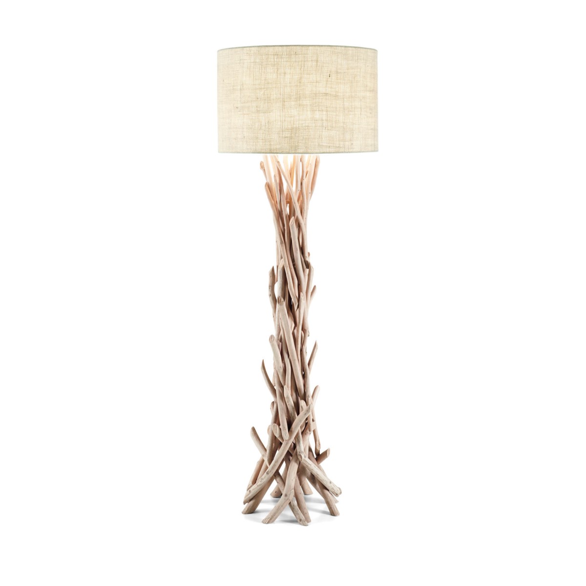Торшер напольный Ideal Lux Driftwood PT1 Дерево E27 148939