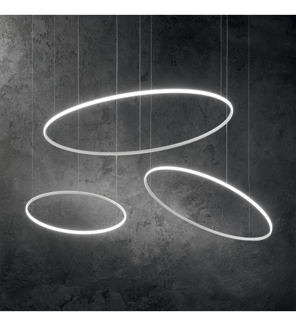 Люстра подвесная Ideal Lux Hulahoop SP D61 Белый 3000К 258775