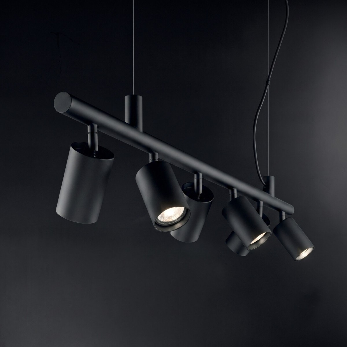 Светильник подвесной Ideal Lux Dynamite SP6 Черный GU10 231396
