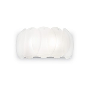 Светильник настенный Ideal Lux Ovalino AP2 Белый E27 038025
