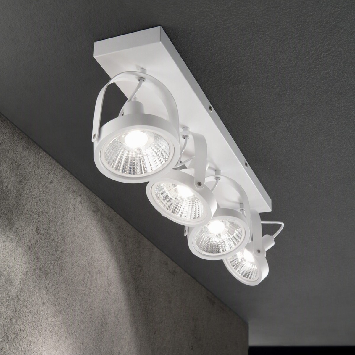 Светильник потолочный Ideal Lux Glim PL2 Белый GU10 200200