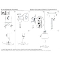 Люстра подвесная Ideal Lux Pegaso SP5 Хром E14 066448