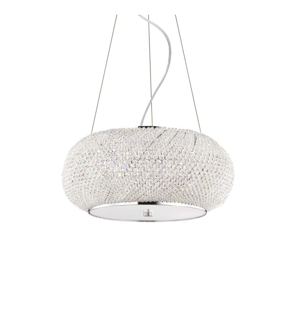 Люстра подвесная Ideal Lux Pasha SP6 Хром T14 082158