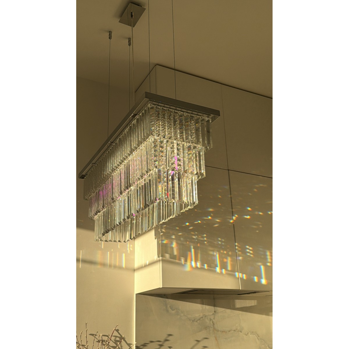 Люстра потолочная Ideal Lux Martinez PL8 Хром E14 166285
