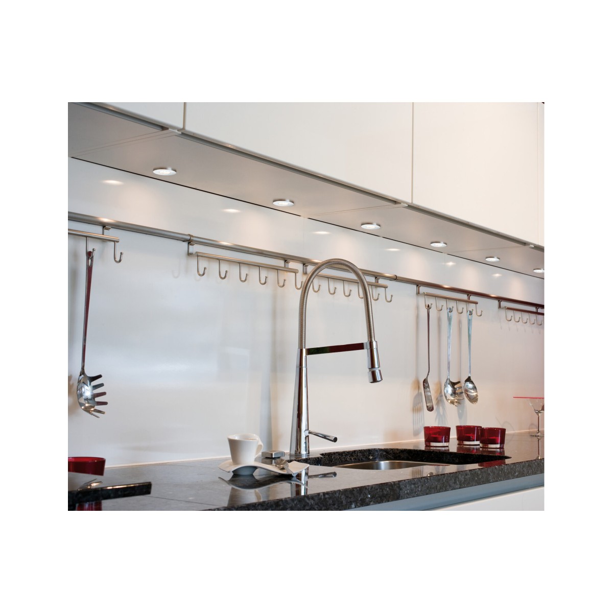 Светильник встраиваемый Paulmann Micro Line Mini LED 2700К Хром Набор 5шт. 93551