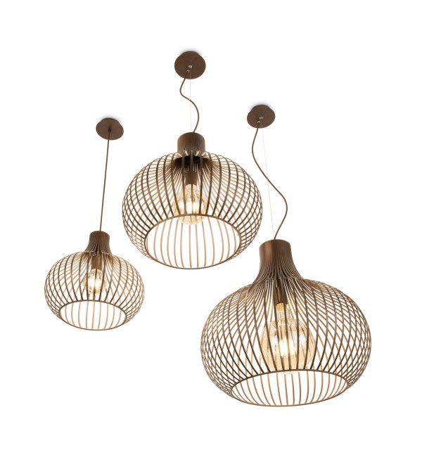 Светильник подвесной Ideal Lux Onion SP1 D38 Коричневый E27 205298