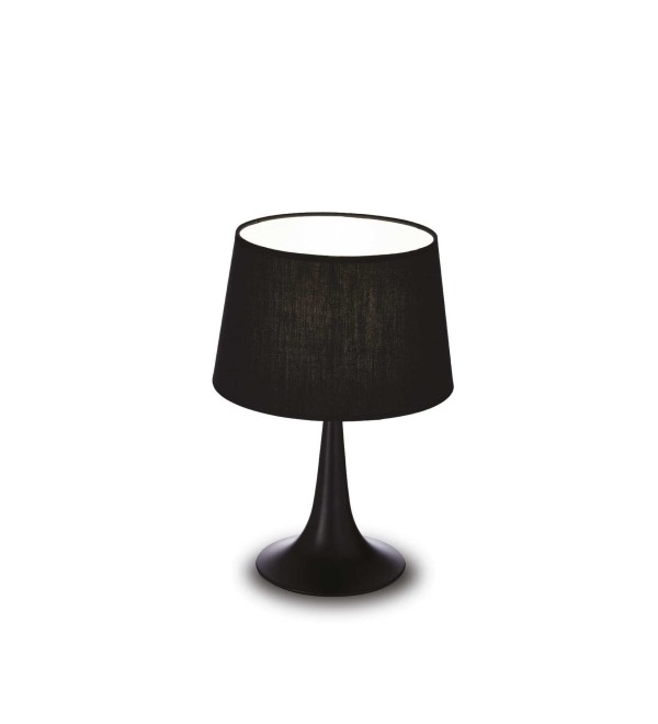 Лампа настольная Ideal Lux London TL1 Small Черный E27 110554