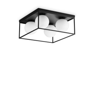 Люстра потолочная Ideal Lux Lingotto PL4 Черный E14 327860