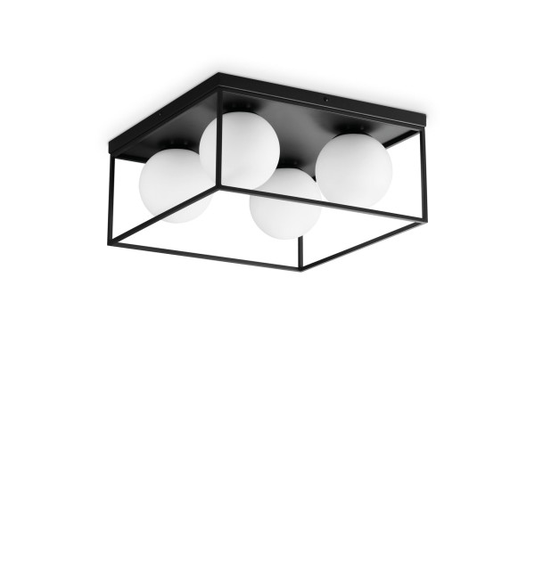 Люстра потолочная Ideal Lux Lingotto PL4 Черный E14 327860