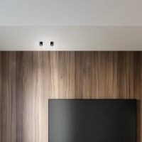 Люстра потолочная Ideal Lux NITRO PL ROUND D04 NERO 3000K 4W 299402