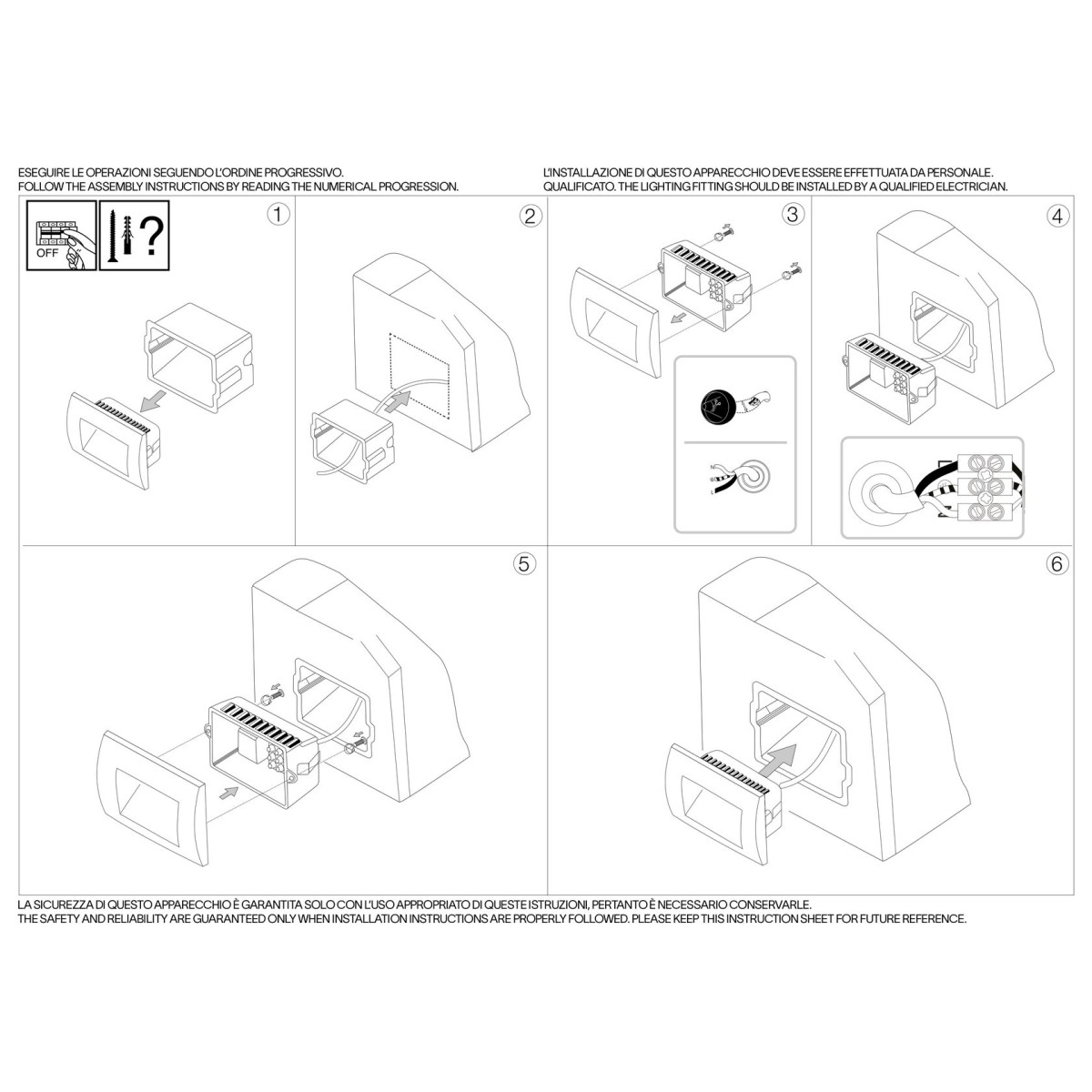 Светильник уличный встраиваемый Ideal Lux Wire FI D09 Белый 3000К LED 268996