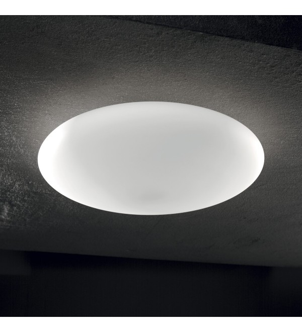 Светильник потолочный Ideal Lux Smarties PL1 D33 Белый E27 009223