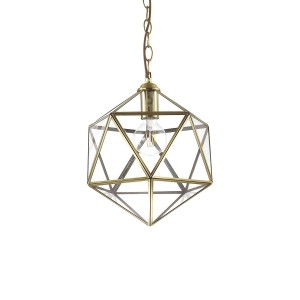Люстра подвесная Ideal Lux Deca SP1 Small Латунь E27 168852