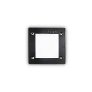 Светильник уличный встраиваемый Ideal Lux Avenue FI Square макс.1х9Вт IP66 GX53 230В Черный/Белый Смола 096582