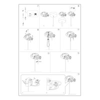 Светильник подвесной Ideal Lux Coco-2 SP Серый LED 3000К 275543