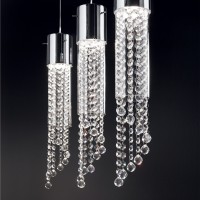 Светильник подвесной Ideal Lux Gocce SP1 Хром GU10 089669