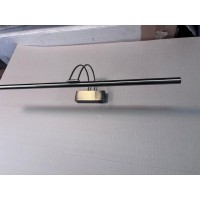 Светильник настенный Ideal Lux Bow AP2 D76 Античная латунь 3000К LED 121147